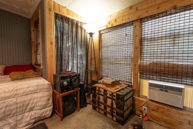 bedroom with carpet floors