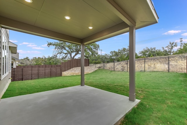 view of patio