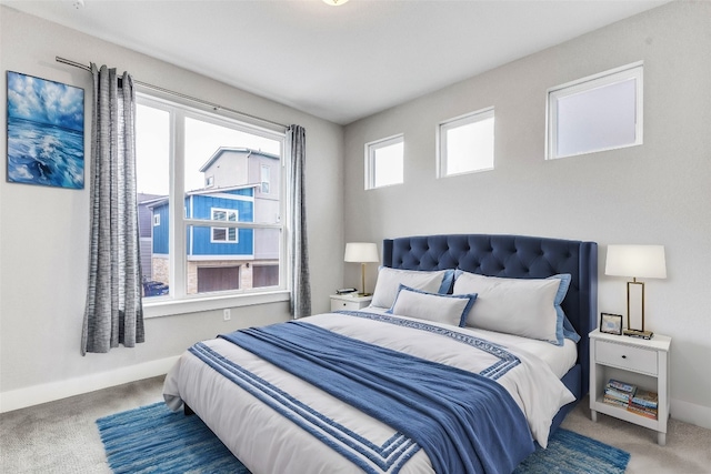 bedroom featuring carpet floors