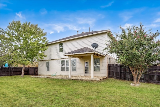 360 Wildhorse Crk, Buda, TX 78610 - back of house with a patio