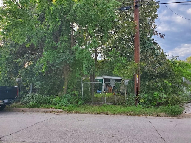 5512 Joe Sayers Ave, Austin, TX 78756 - view of yard featuring a gate