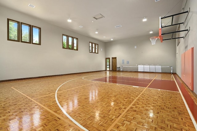 13414 Shore Vista Dr, Austin, TX 78732 - view of basketball court featuring community basketball court and plenty of natural light