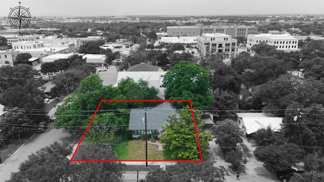 510 S Church St, Georgetown, TX 78626 - view of property location featuring property boundaries highlighted