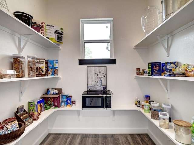 view of pantry