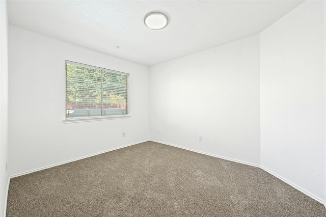 unfurnished room featuring carpet flooring