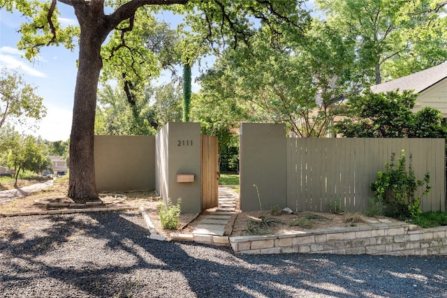 view of gate