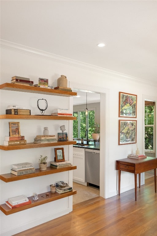 pantry featuring sink