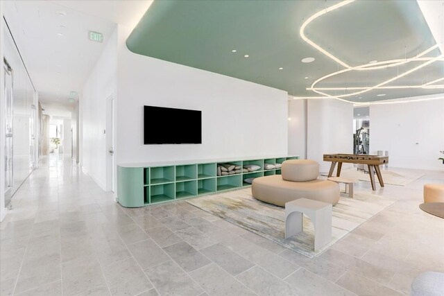 44 E Ave Unit 1709, Austin, TX 78701 - lobby with recessed lighting