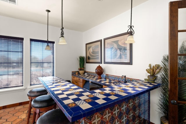 view of dining area