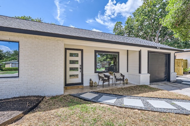 exterior space featuring a patio area