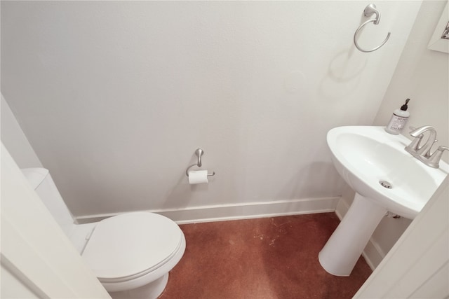 bathroom with toilet