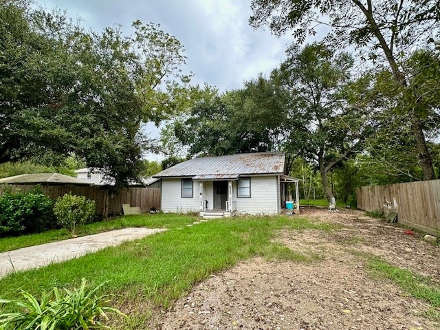 view of rear view of property