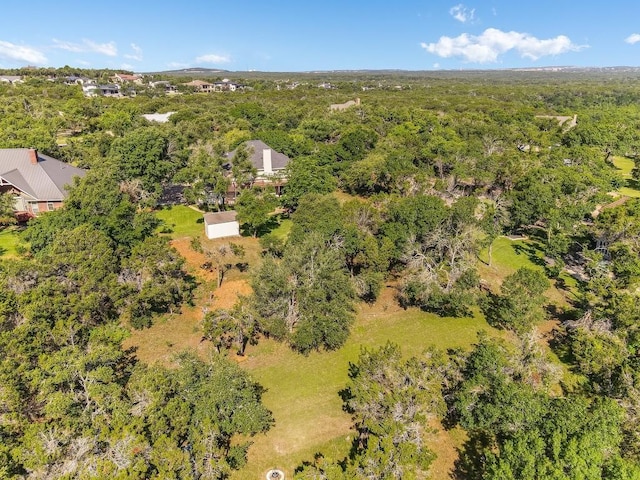 3503 Misty Creek Dr, Austin, TX 78735 - aerial view of a heavily wooded area