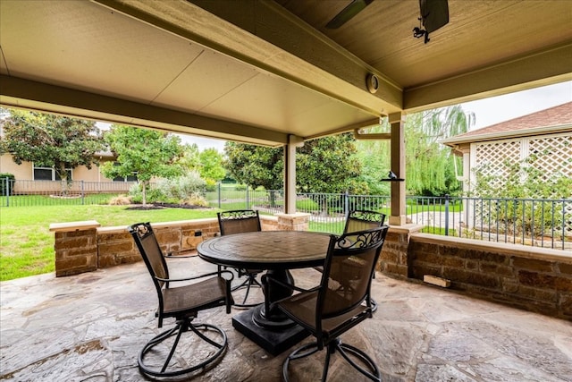 view of patio / terrace