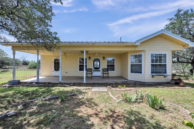 view of front of house featuring a porch