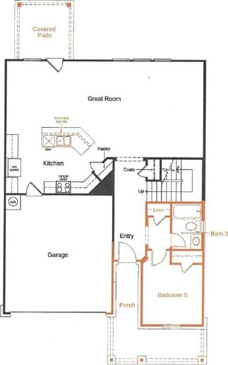 213 Skipping Stone Run, Georgetown, TX 78628 - view of floor plan / room layout