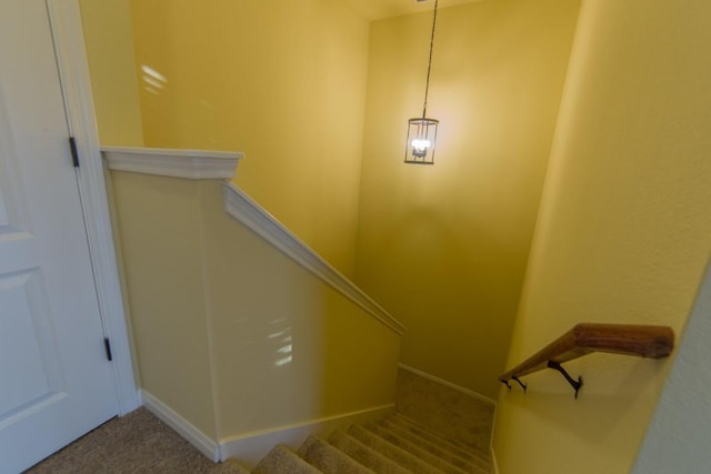 2101 Town Centre Dr Unit 1408, Round Rock, TX 78664 - stairs featuring carpet floors and baseboards