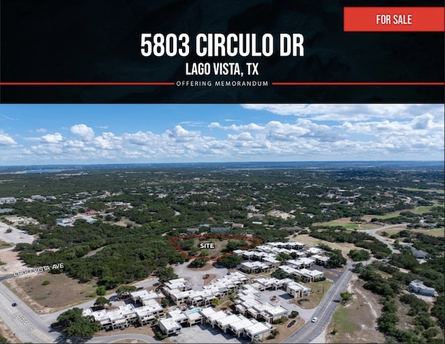 5803 Circulo Dr, Lago Vista TX, 78645 land for sale