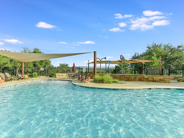 view of swimming pool