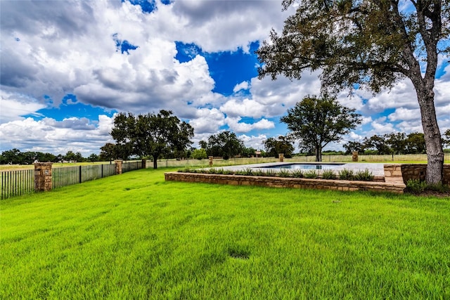 view of yard