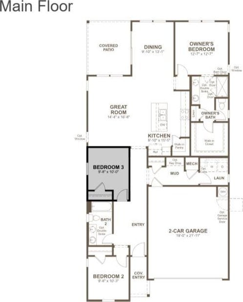 1004 Stonehill Dr, Georgetown, TX 78633 - room layout