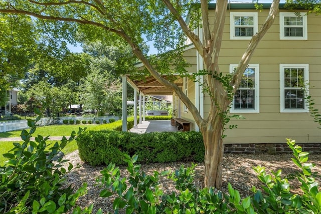 exterior space featuring a patio