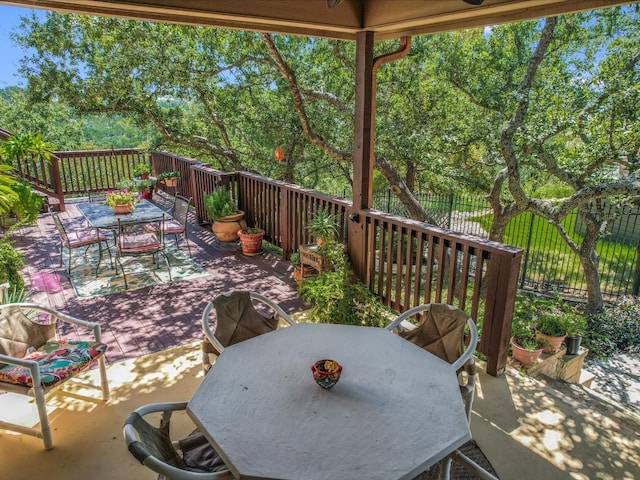 view of patio / terrace