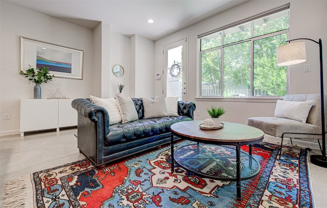 view of living room