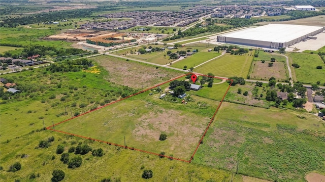 drone / aerial view