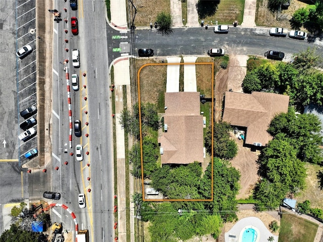 drone / aerial view