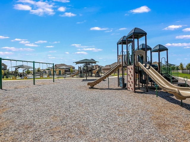 view of play area