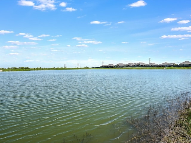 view of water feature