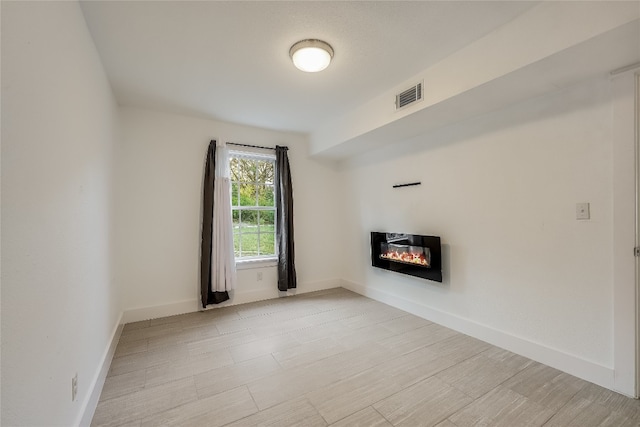 view of unfurnished living room