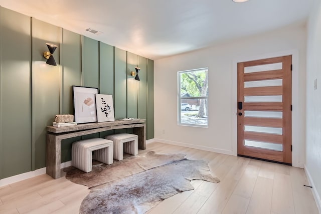 mudroom featuring light hardwood / wood-style flooring