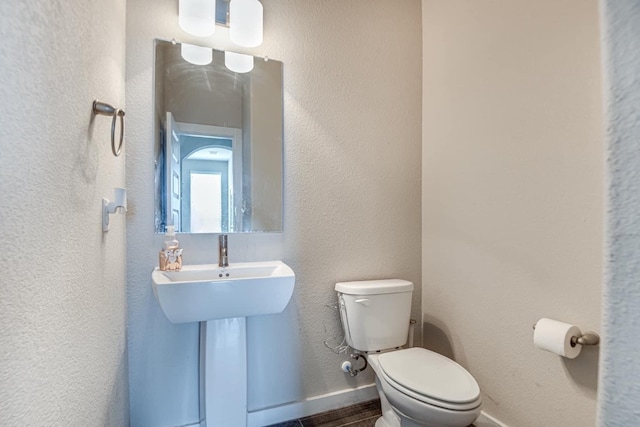 bathroom with toilet