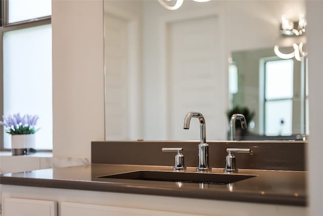 interior details with sink