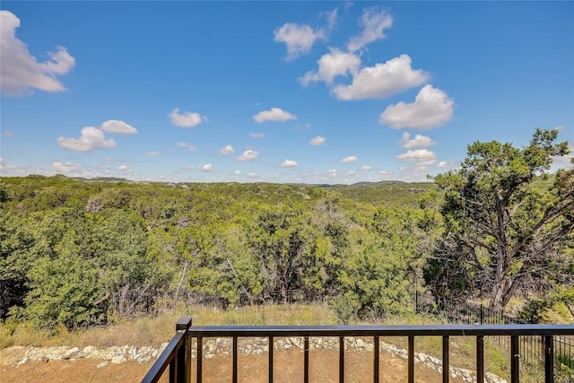 19108 Excursion Falls Way, Jonestown, TX 78645 - exterior space with a forest view