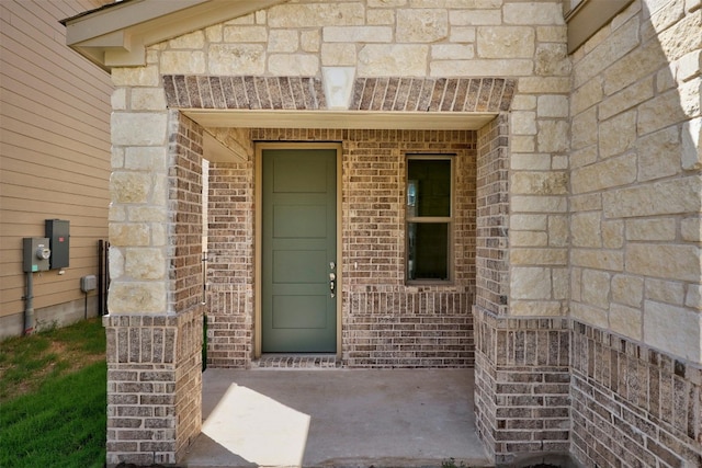 view of property entrance