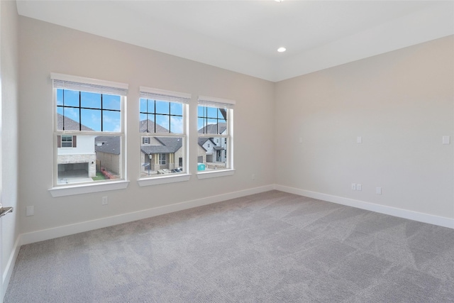 empty room featuring carpet