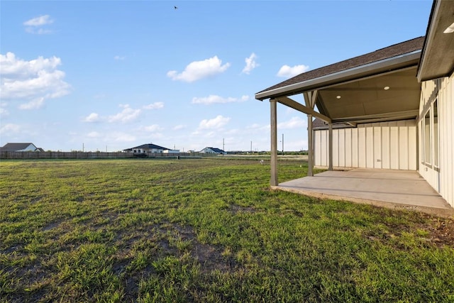 116 Bianca Cir, Del Valle, TX 78617 - view of grassy yard with a patio