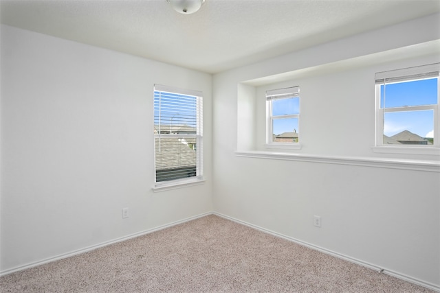 unfurnished room with carpet