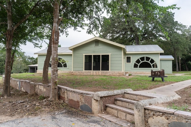 view of ranch-style home