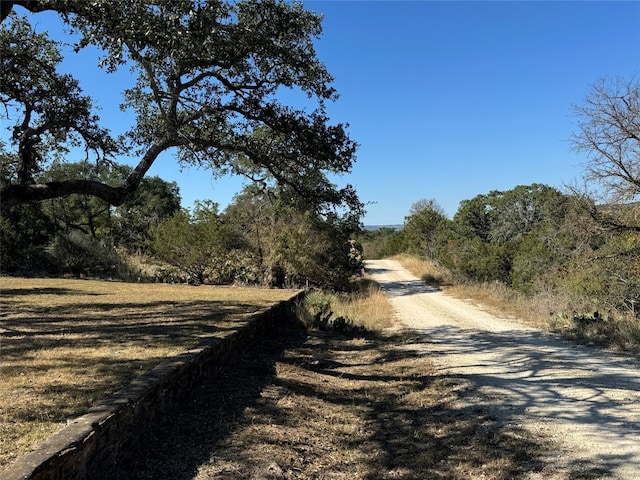 view of road