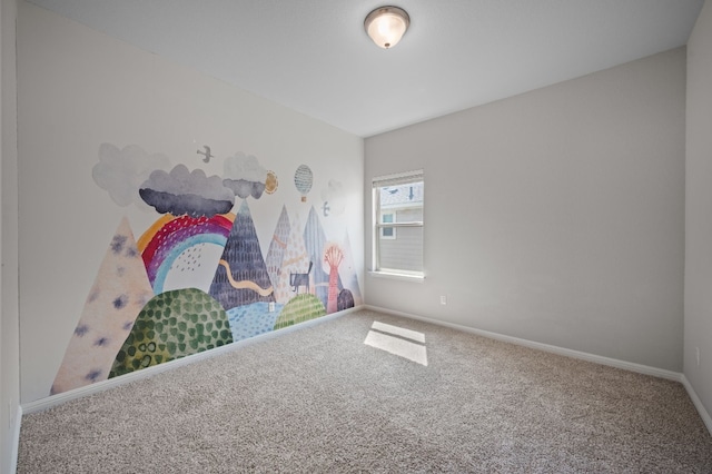 unfurnished bedroom featuring carpet floors