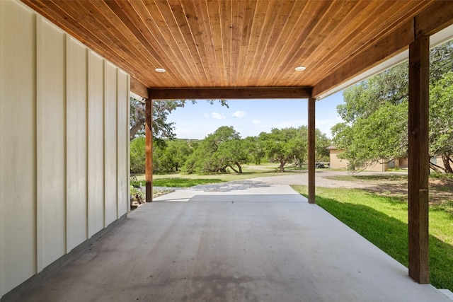 view of patio