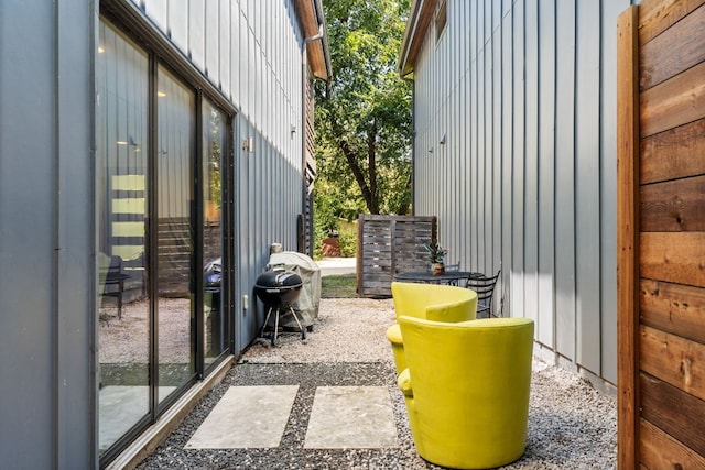 1001 Juanita St, Austin, TX 78704 - view of patio / terrace featuring grilling area
