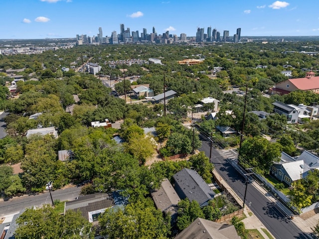 1001 Juanita St, Austin, TX 78704 - aerial view of skyline