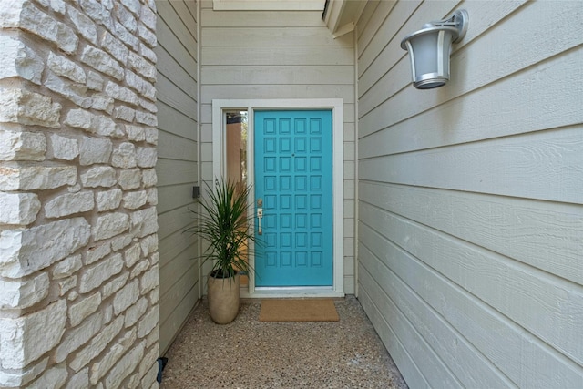 view of entrance to property