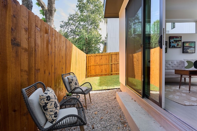 view of patio / terrace