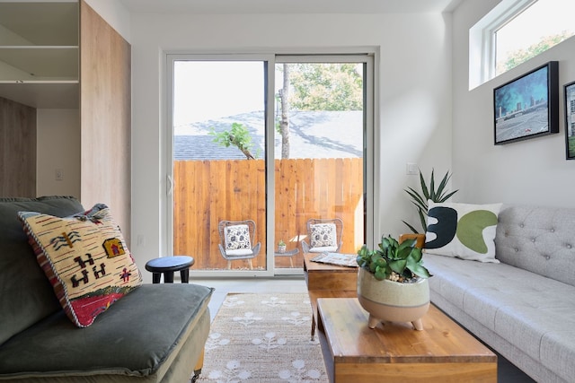 view of living room